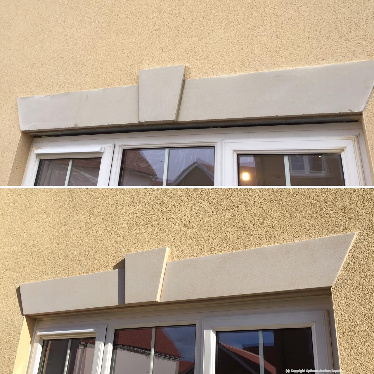 Repaired Stonework