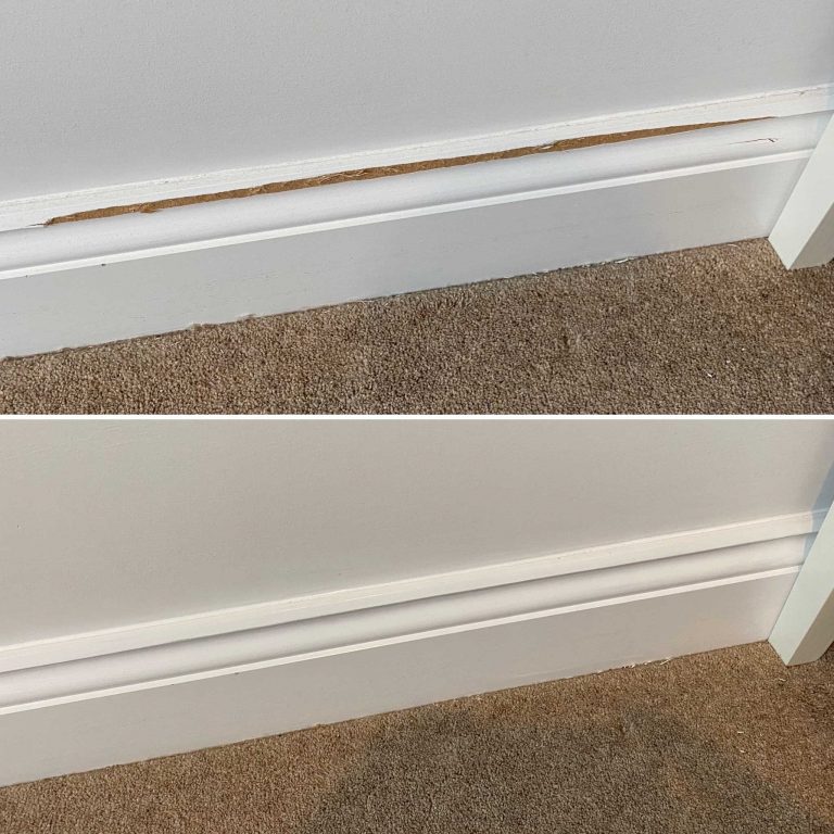 Damaged Skirting Board | Surface Wizard