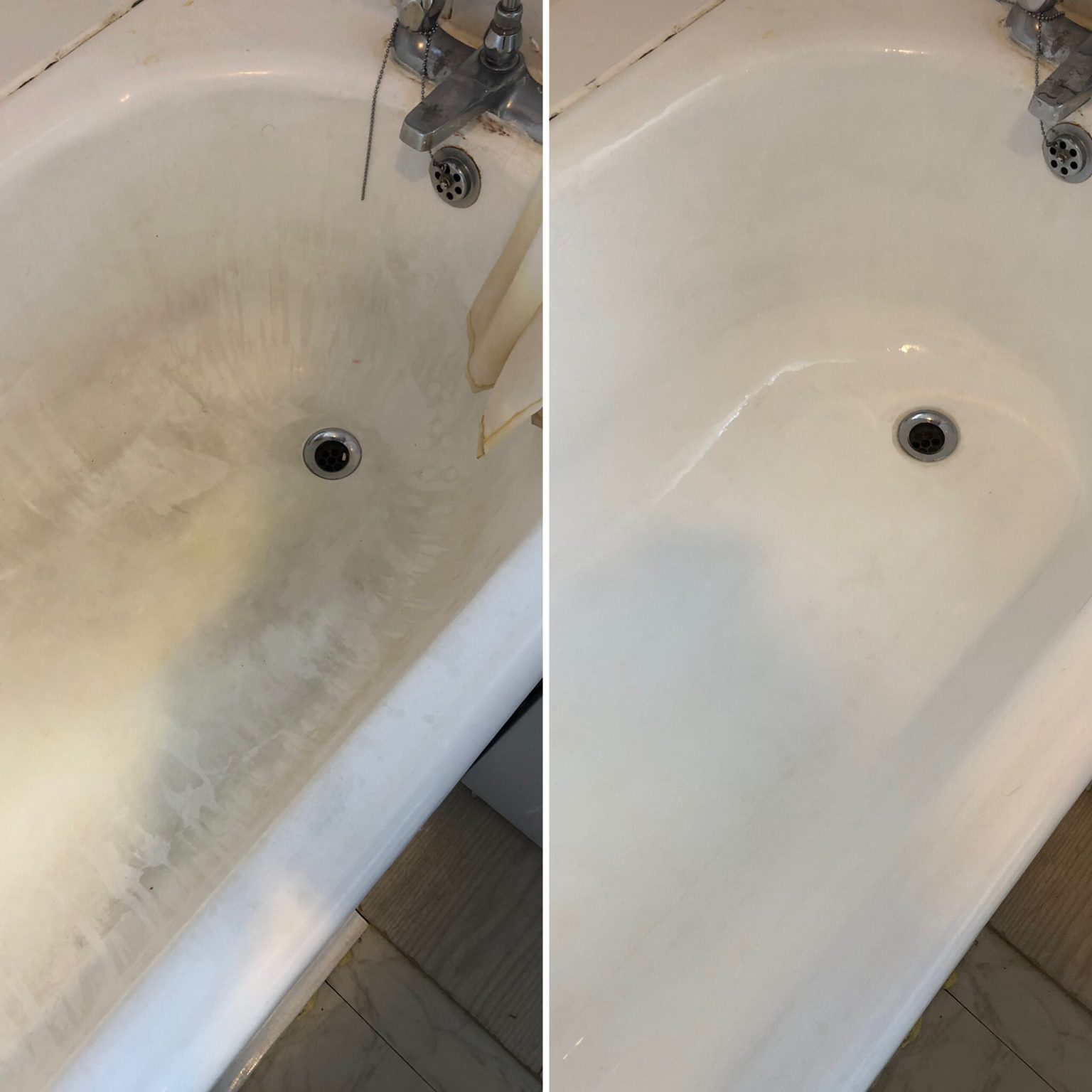 Badly Stained Bath