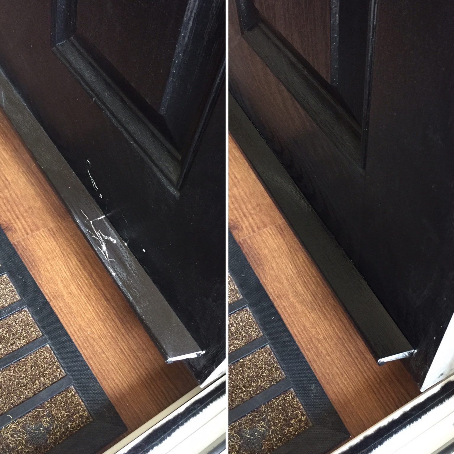 Damaged door