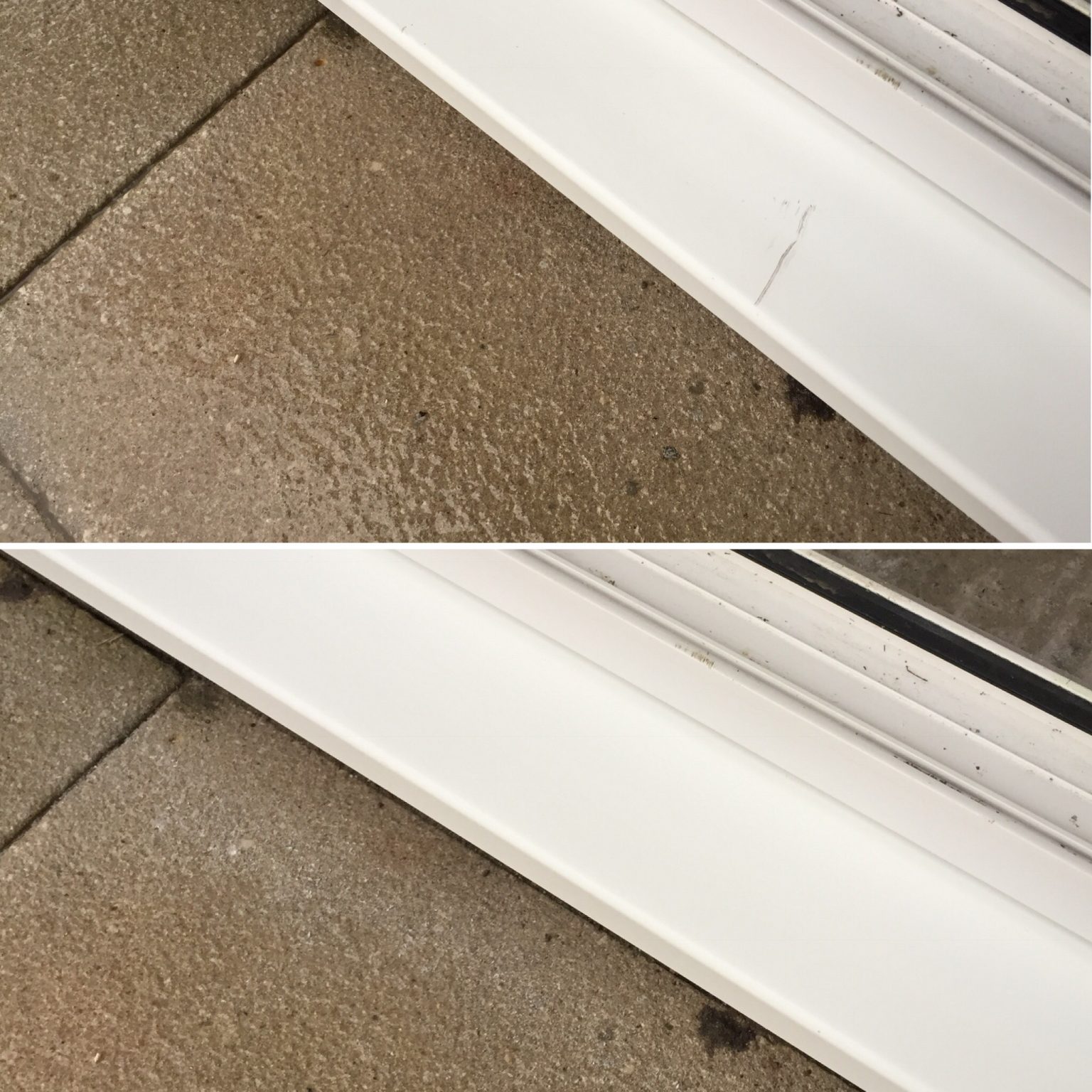 Damaged Door Threshold