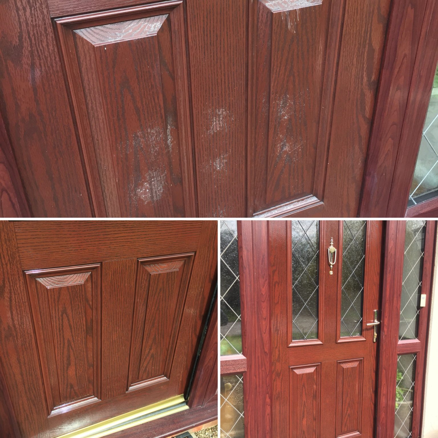 Faded Composite Door