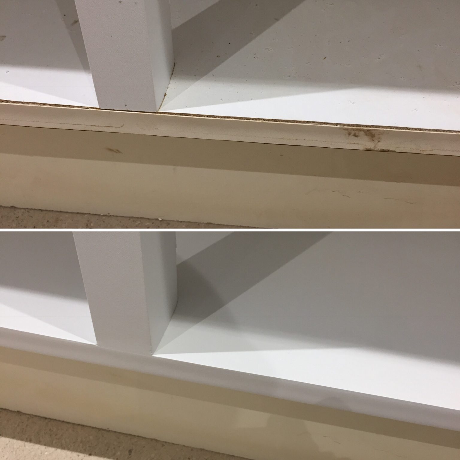 Damaged Kitchen Unit