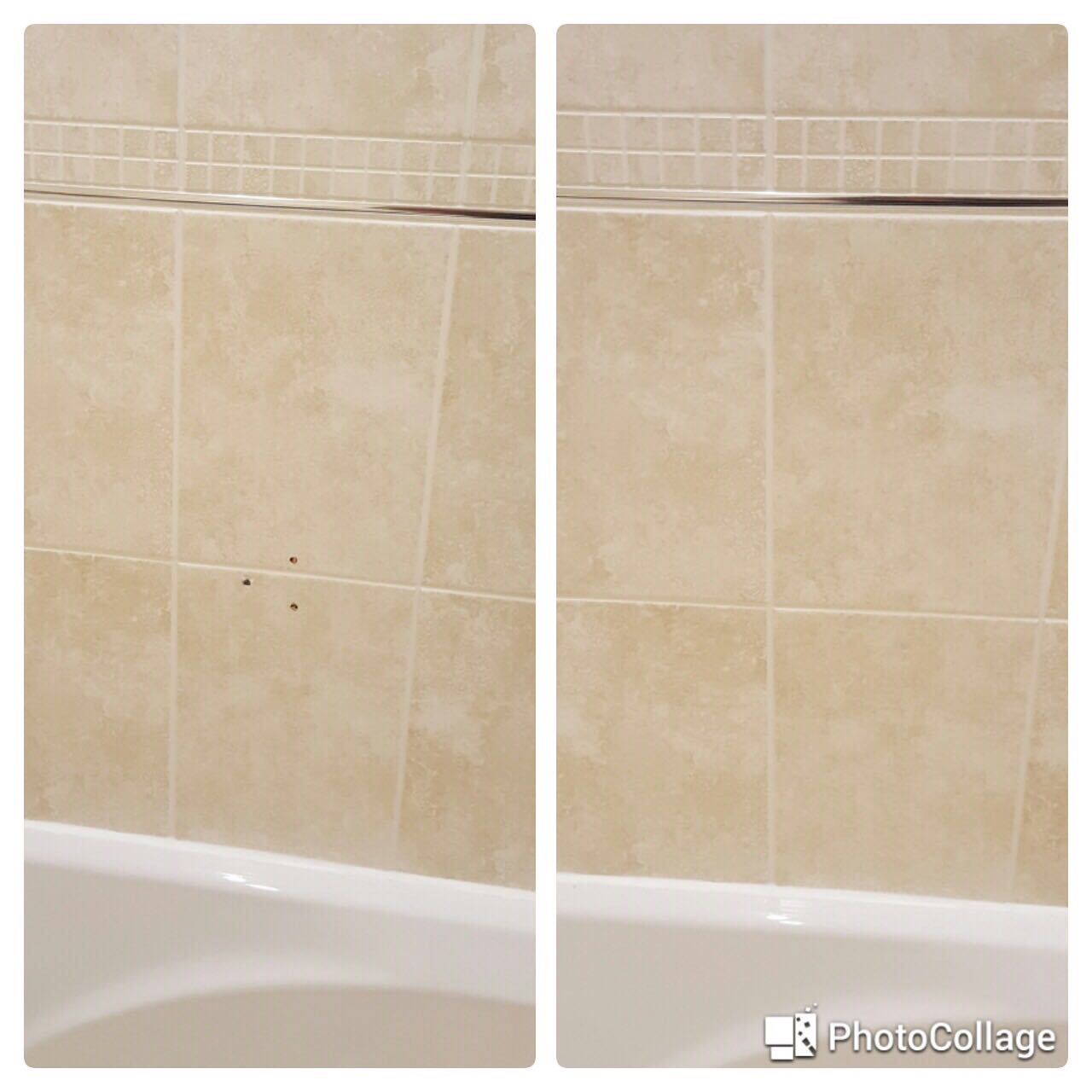 Holes in Tiles Repair