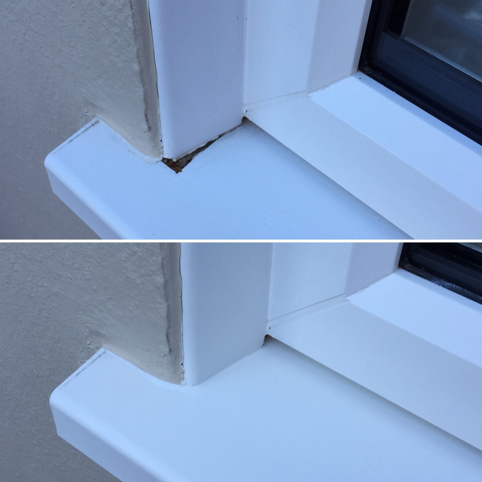 Poorly Cut Window Frame