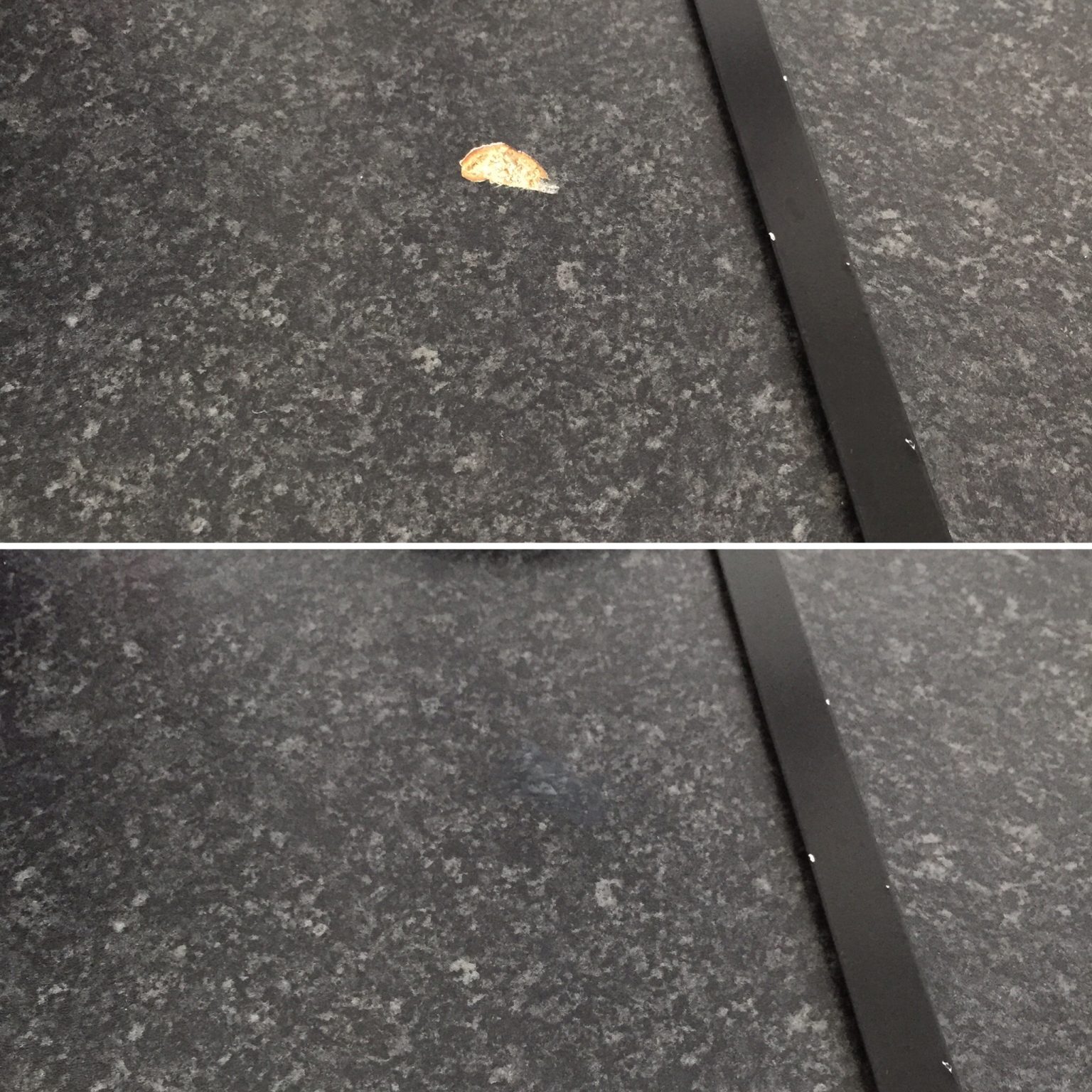 Chipped Worktop